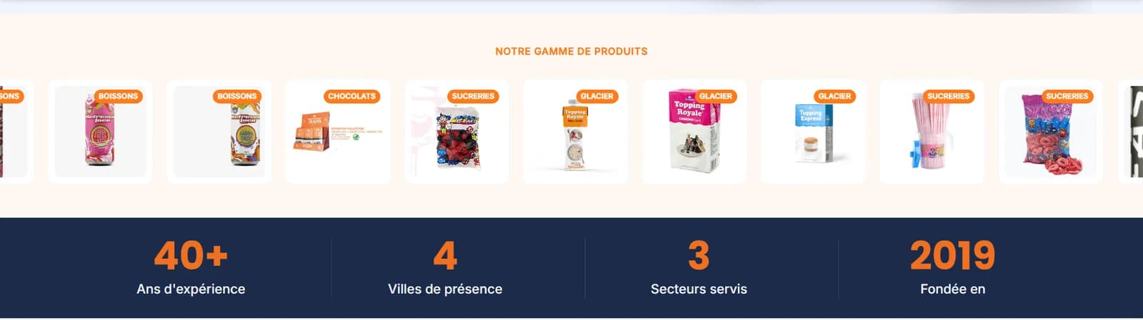 Projet E-commerce Babaco réalisé par WebHive - Aperçu 2