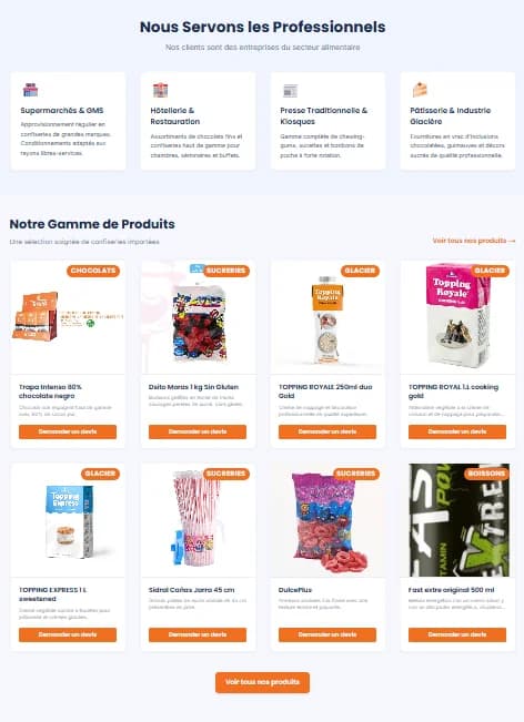 Projet E-commerce Babaco réalisé par WebHive - Aperçu 3