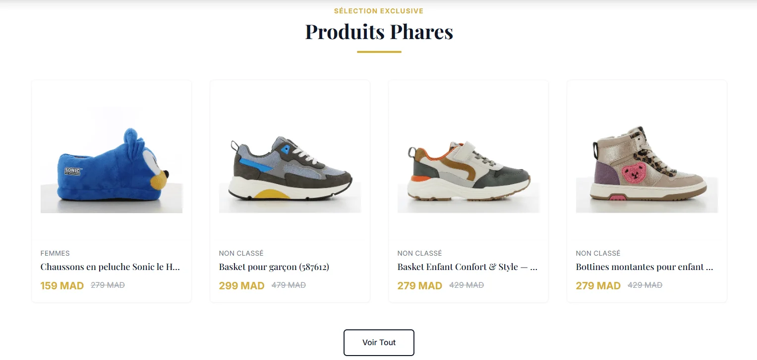 Projet E-commerce BigStock réalisé par WebHive - Capture 2