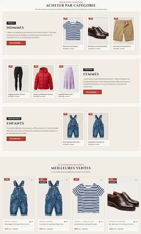 Projet E-commerce Gogo's Queen réalisé par WebHive - Capture 3