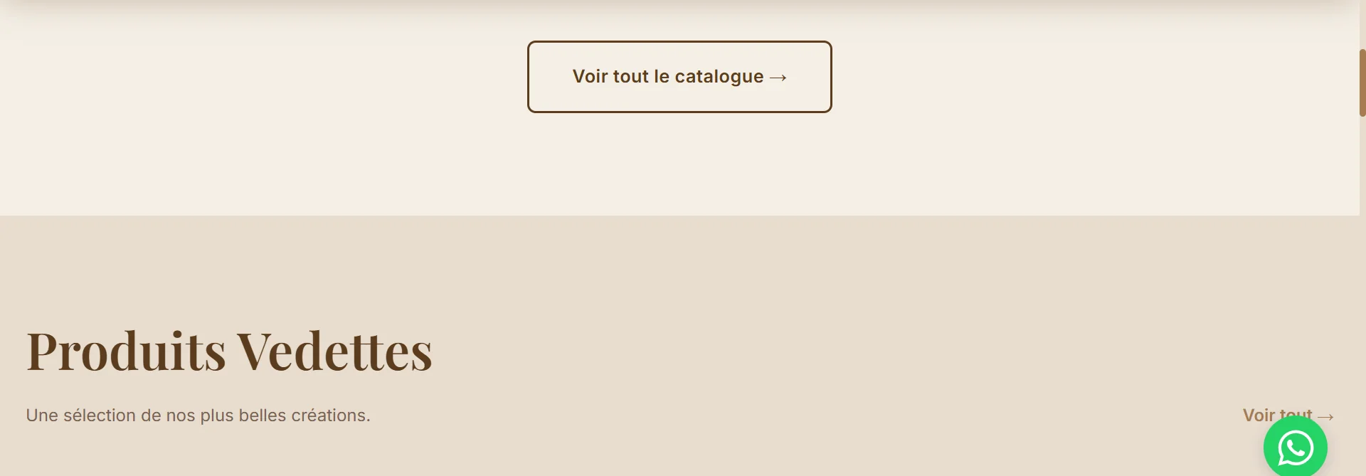 Projet E-commerce Maison Karra réalisé par WebHive - Capture 3