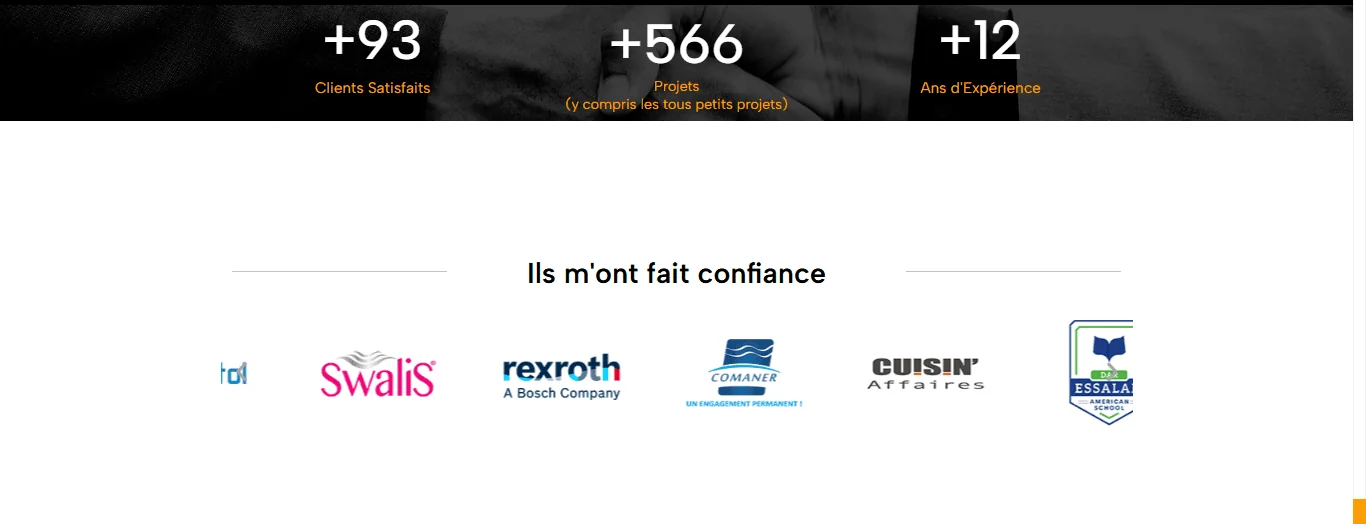 Projet Portfolios photographer réalisé par WebHive - Capture 6