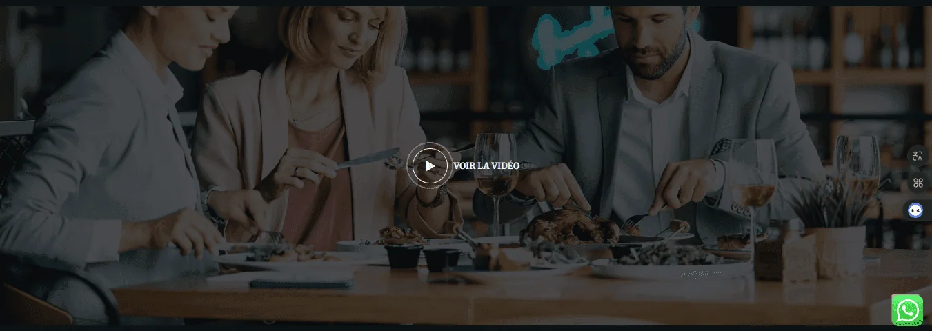 Projet Restaurant Tzagora Maroc réalisé par WebHive - Capture 11