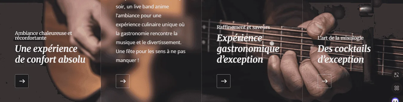 Projet Restaurant Tzagora Maroc réalisé par WebHive - Capture 2